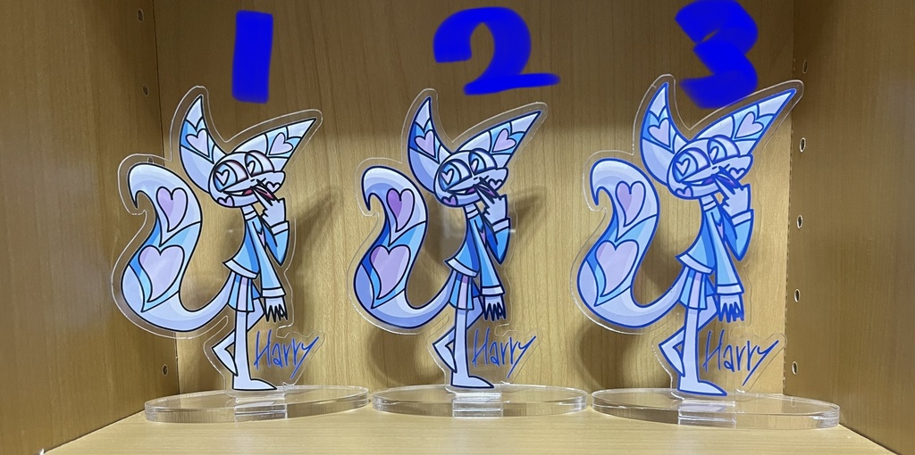 HarryとMonoアクリルスタンド(線色違い)Bigサイズ