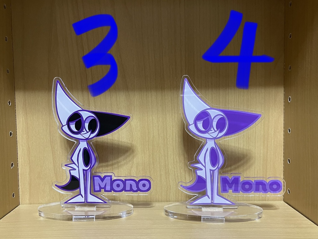 HarryとMonoアクリルスタンド(線色違い)Bigサイズ