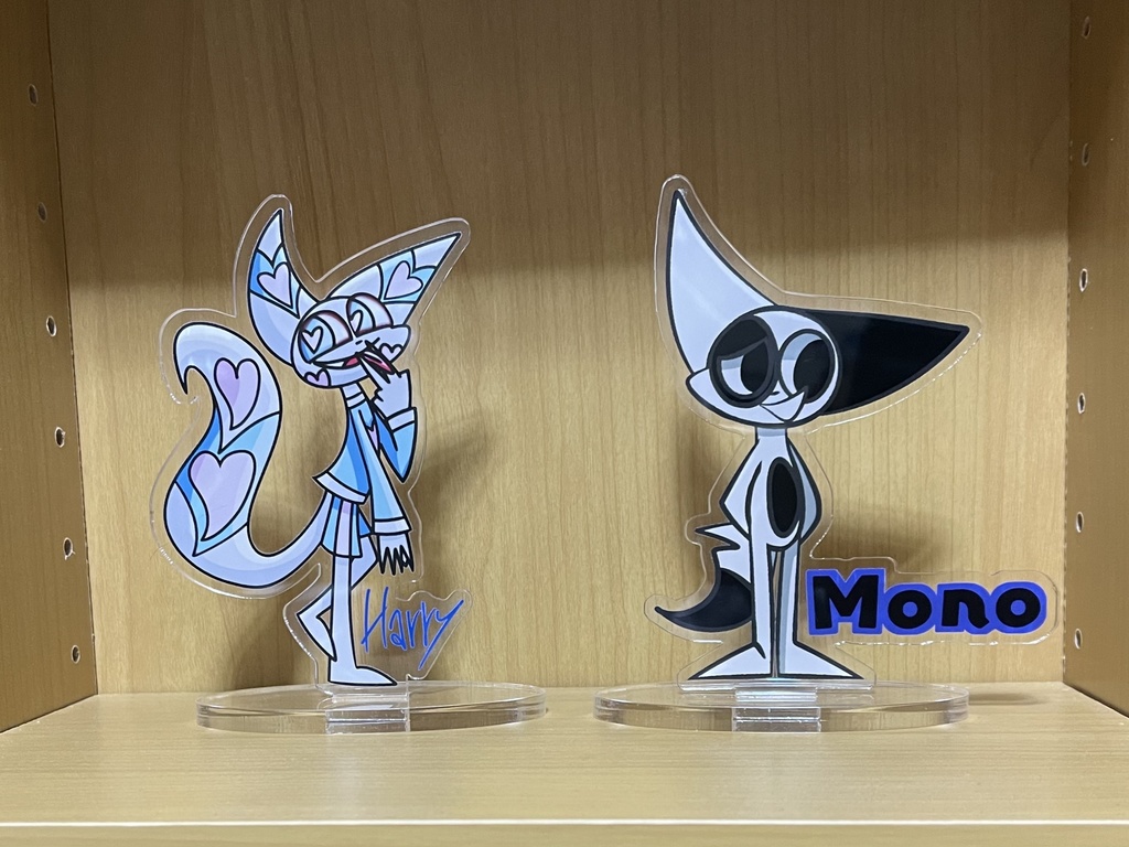HarryとMonoアクリルスタンド(線色違い)Bigサイズ