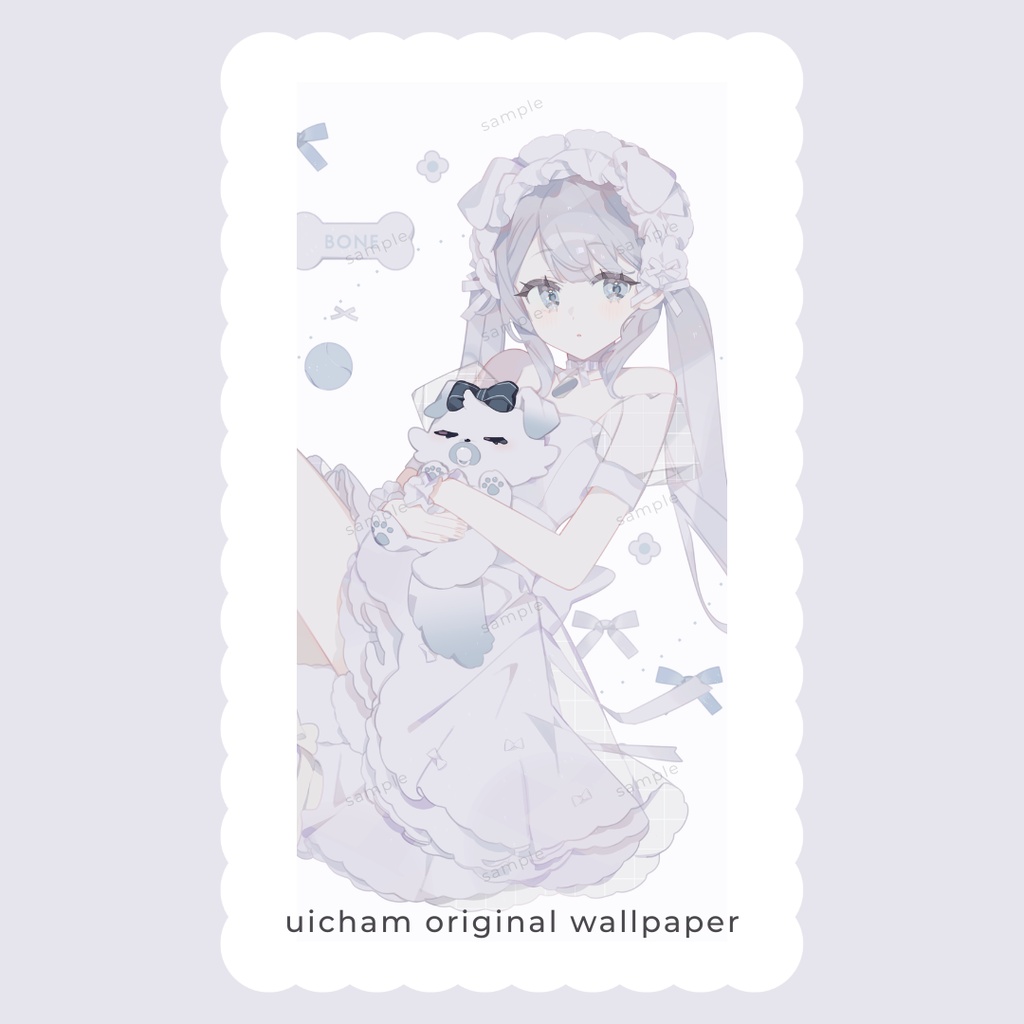 FANBOX開設記念 -uicham original wallpaper-【スマホ壁紙】