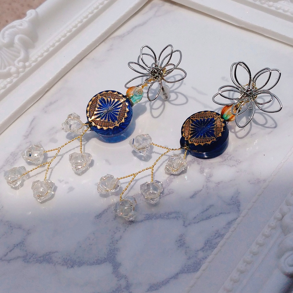 昇電光芯月かすみ草光露～HANABI～