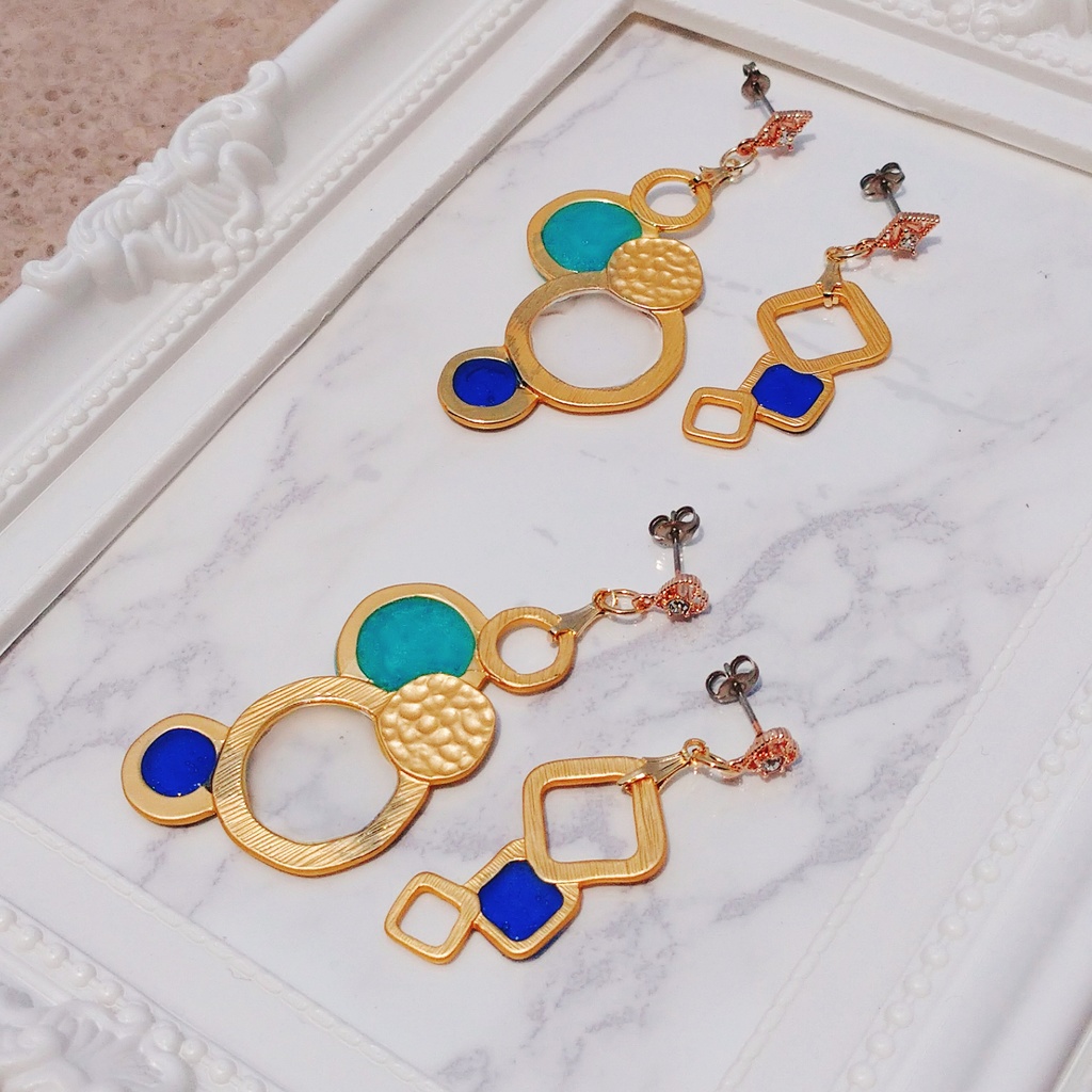 夏のカラータイル(ハート・ダイヤ)