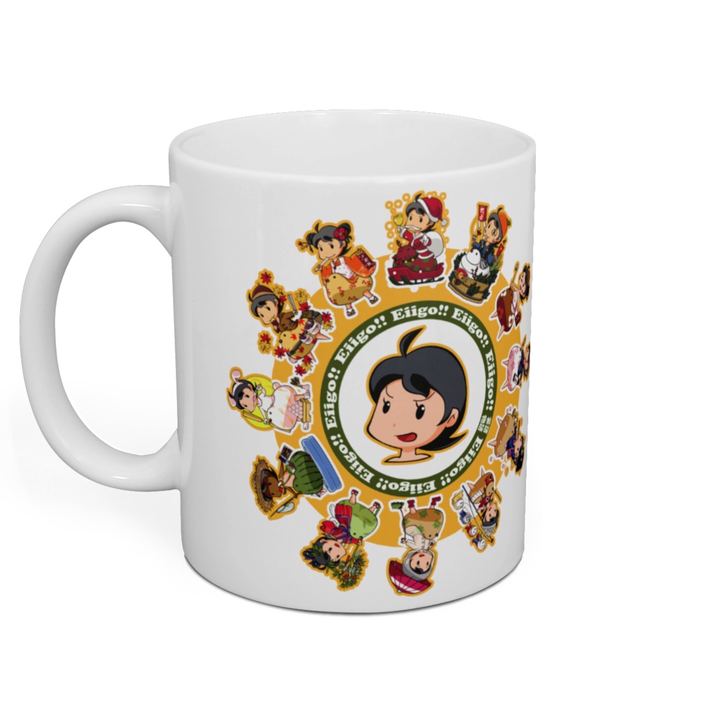 【受注生産】英語物語マグカップ