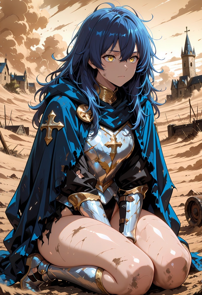 クールでセクシーな女騎士のAIイラスト集 Vol-01【全3巻】