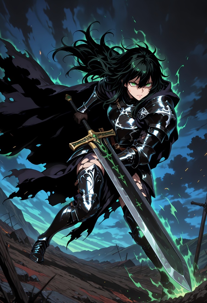 クールでセクシーな女騎士のAIイラスト集 Vol-02【全3巻】