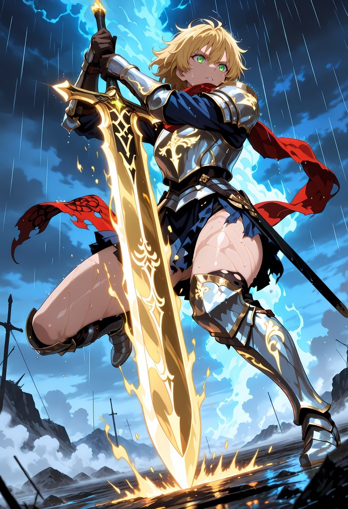 クールでセクシーな女騎士のAIイラスト集 Vol-03【全3巻】