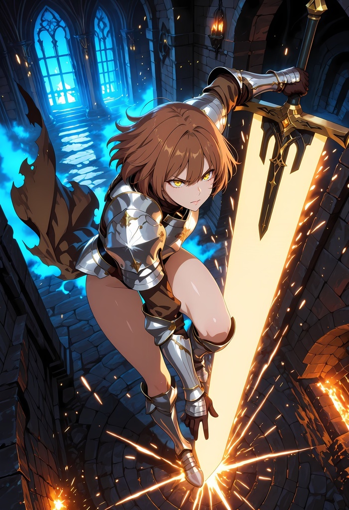 クールでセクシーな女騎士のAIイラスト集 Vol-03【全3巻】