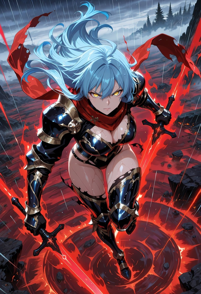 クールでセクシーな女騎士のAIイラスト集 Vol-03【全3巻】