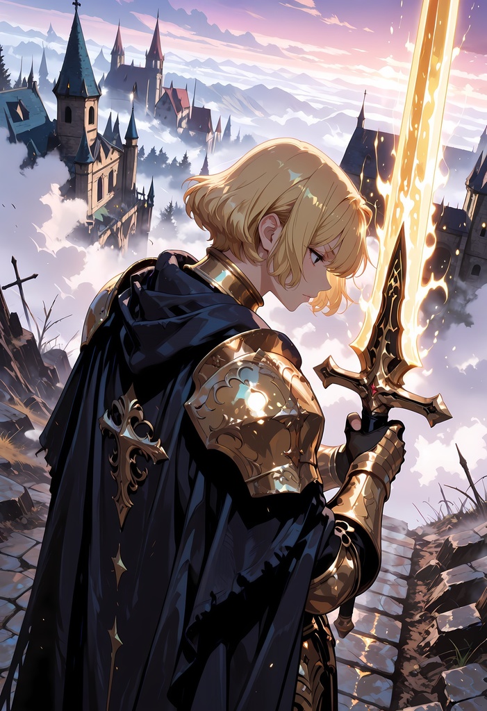 クールでセクシーな女騎士のAIイラスト集 Vol-03【全3巻】