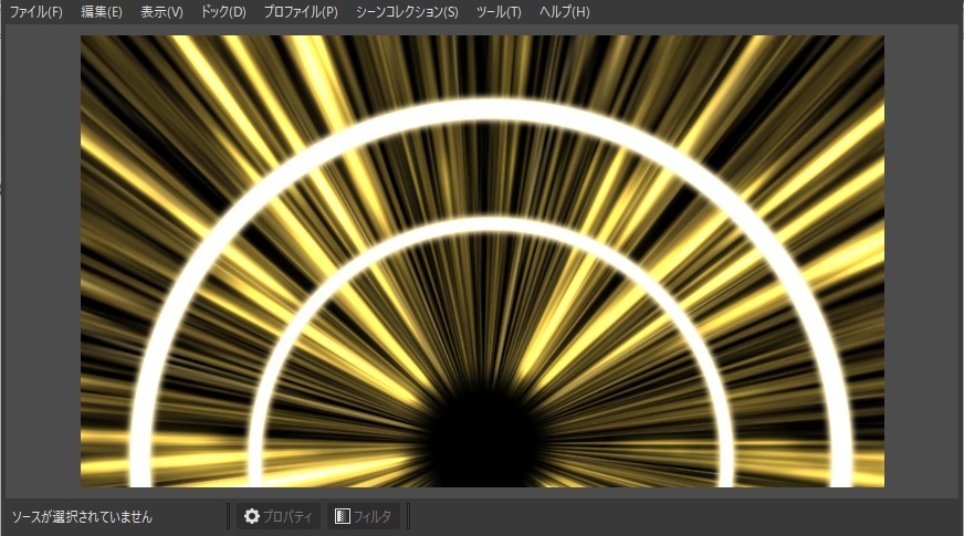 【背景動画素材:フリー版】後光が差しまくる背景