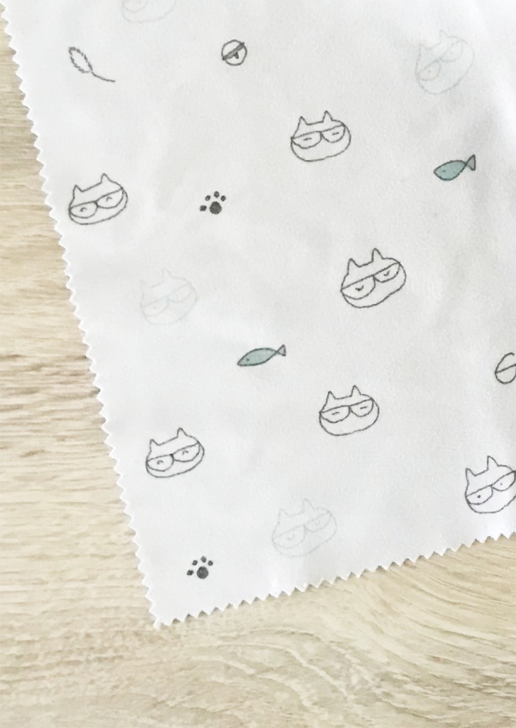 KAISHAINにゃんこ めがね拭き