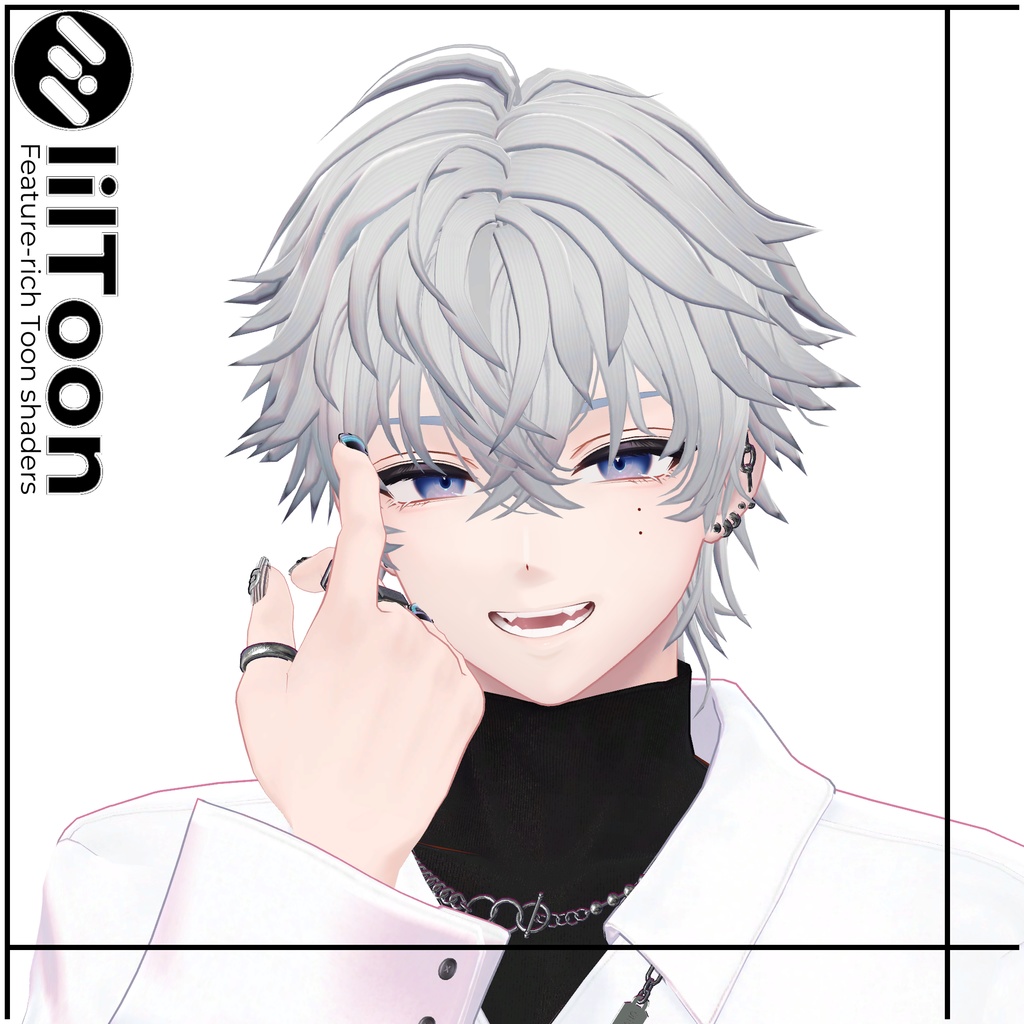 【VRC Hair】dominate hair【ドミネイトヘアー】