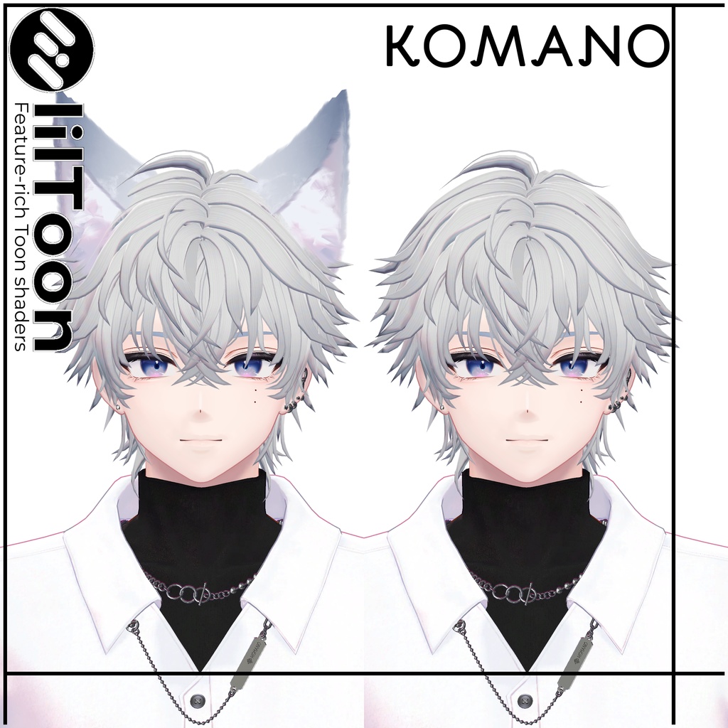 【VRC Hair】dominate hair【ドミネイトヘアー】