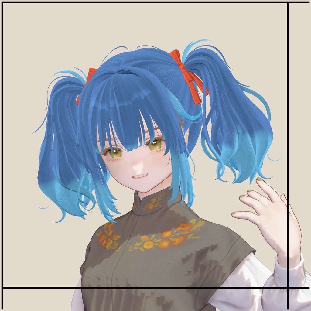 ⭐︎販売記念セール中⭐︎【VRC Hair】Bon Bon hair【ボンボンヘアー】