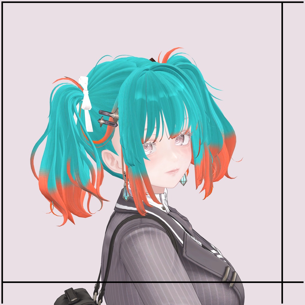 ⭐︎販売記念セール中⭐︎【VRC Hair】Bon Bon hair【ボンボンヘアー】