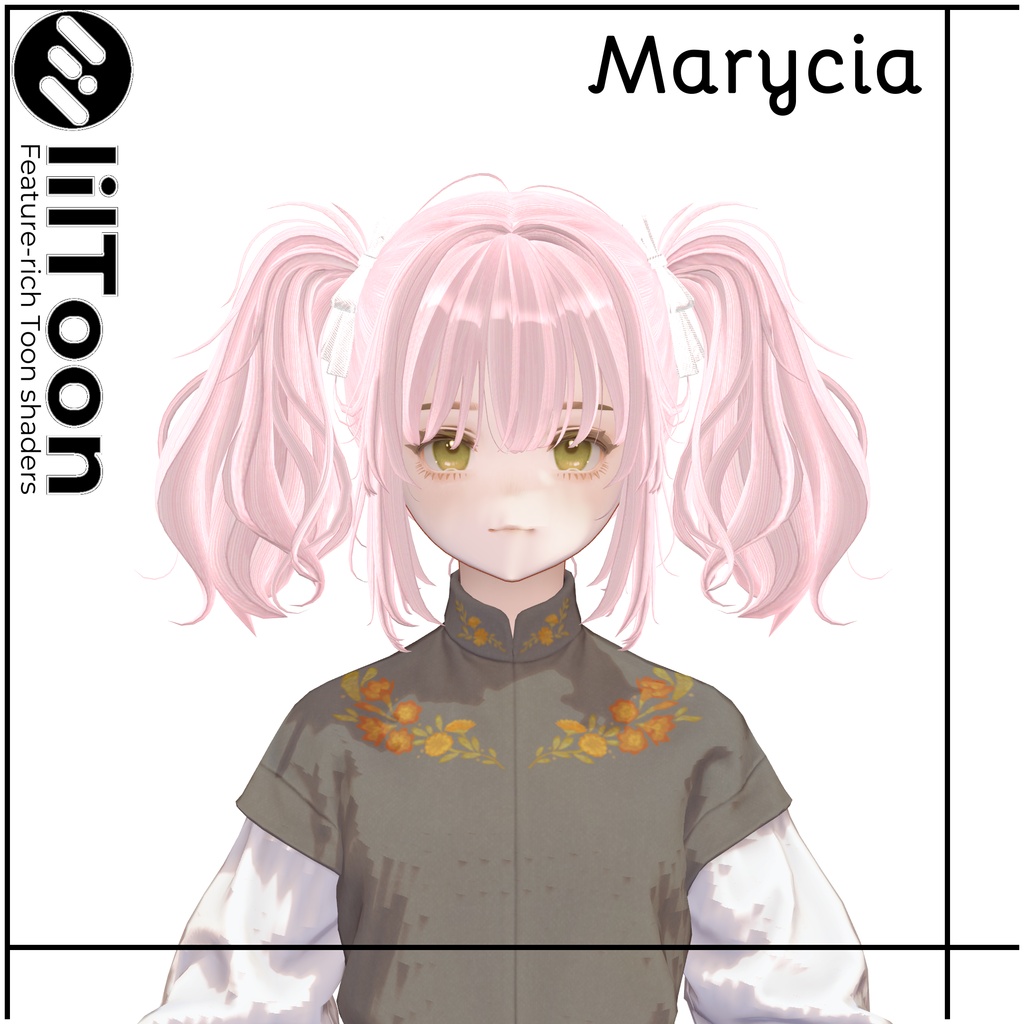 ⭐︎販売記念セール中⭐︎【VRC Hair】Bon Bon hair【ボンボンヘアー】