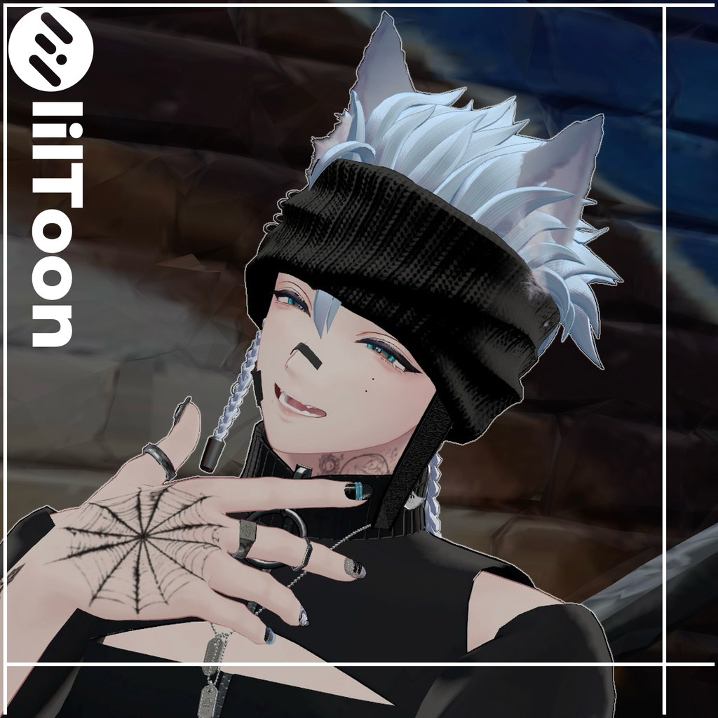 【VRC Hair】bandana hair【バンダナヘアー】