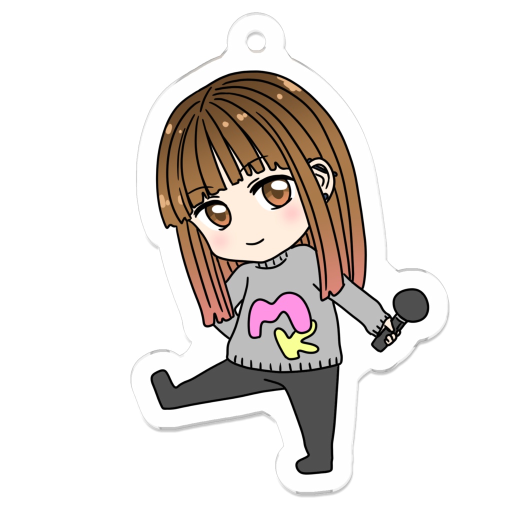 MKオリジナルアクリルキーホルダー