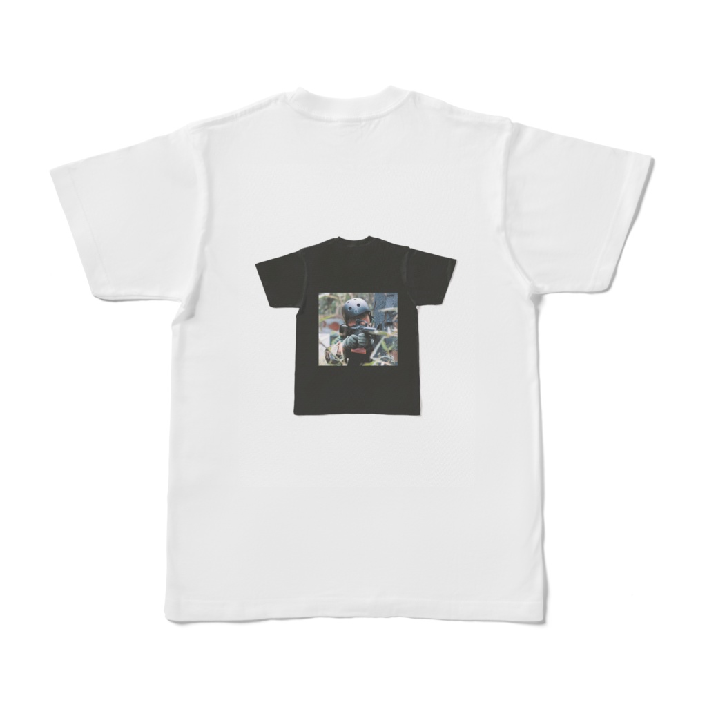 俺のサバゲの時のカッコいい写真のTシャツの写真のTシャツ