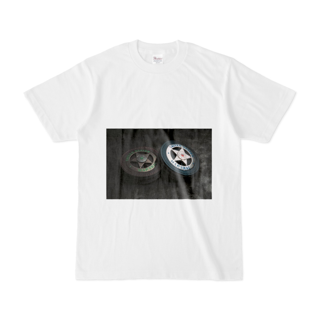 USマーシャルバッジTシャツ