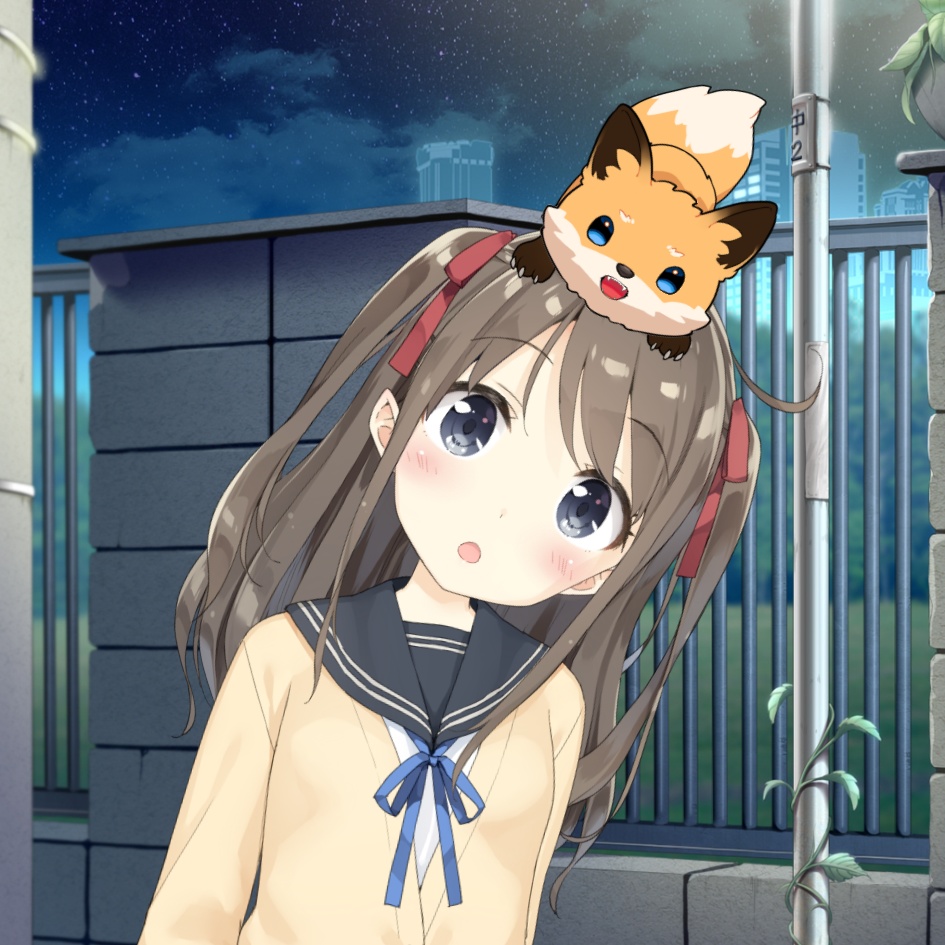 【汎用モデル】みにぎつね【Live2D】