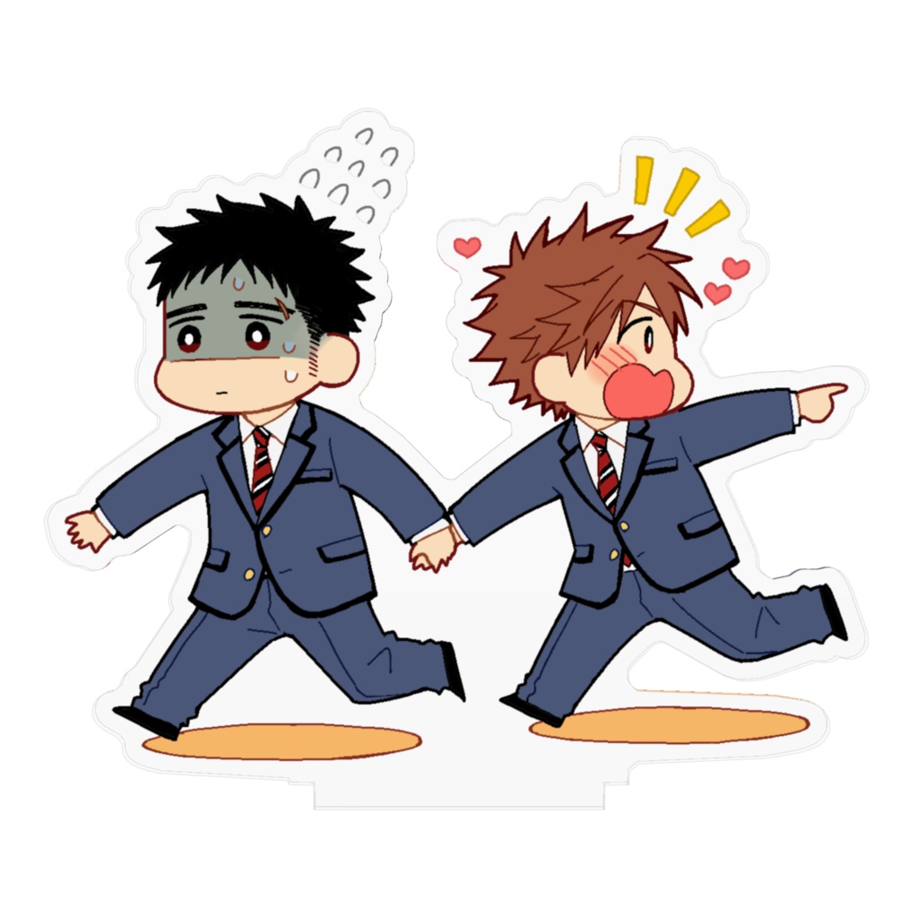 秀と拓真 アクリルフィギュア