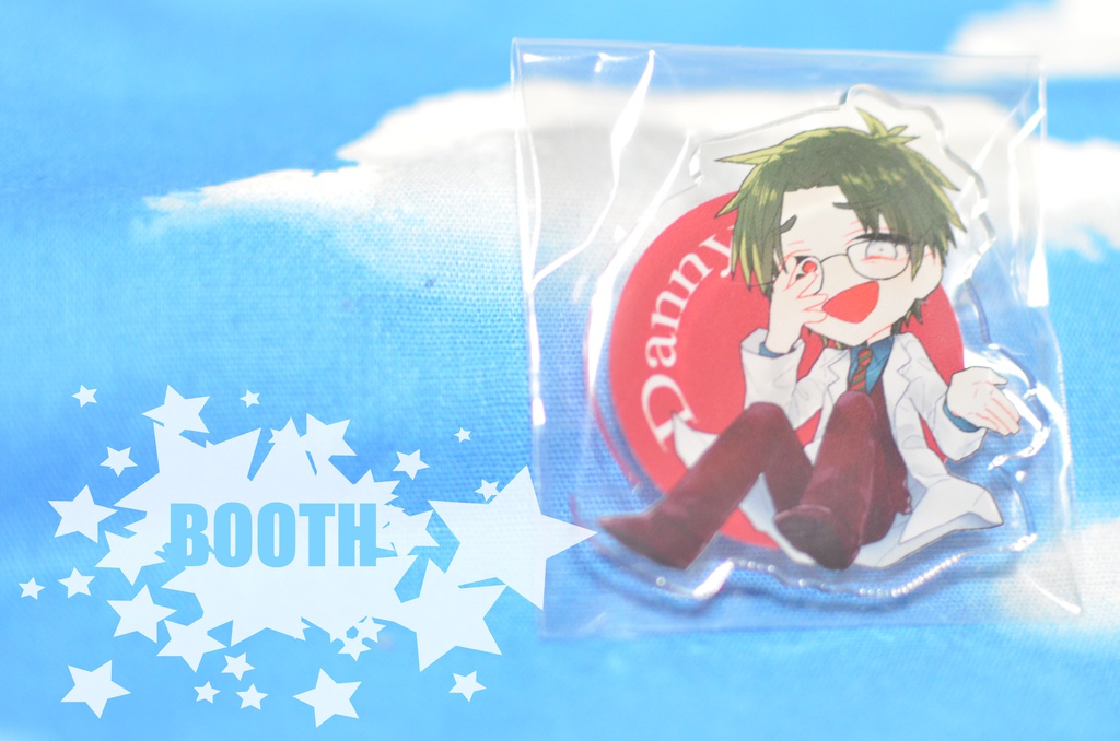 アクリルバッチ(ザック・レイ・キャシー・ダニー)