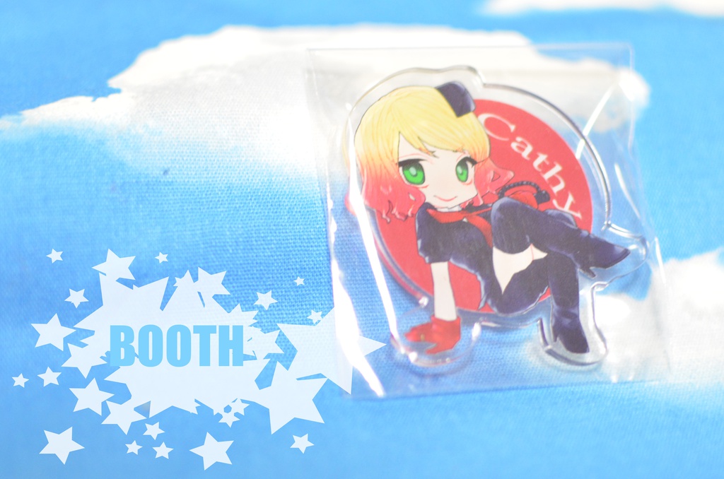 アクリルバッチ(ザック・レイ・キャシー・ダニー)