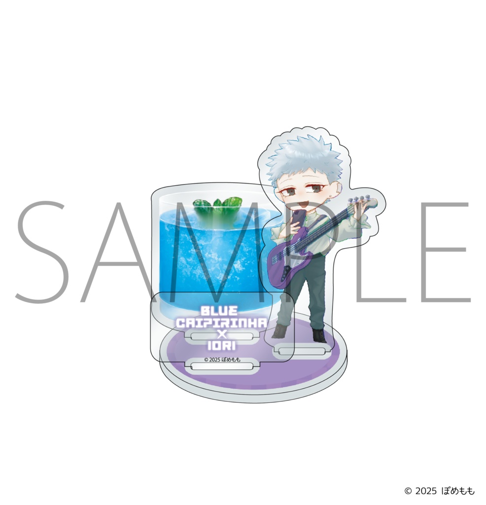 【受注販売】『ぽめもも』バースデーカクテルアクリルスタンド 氷室伊織