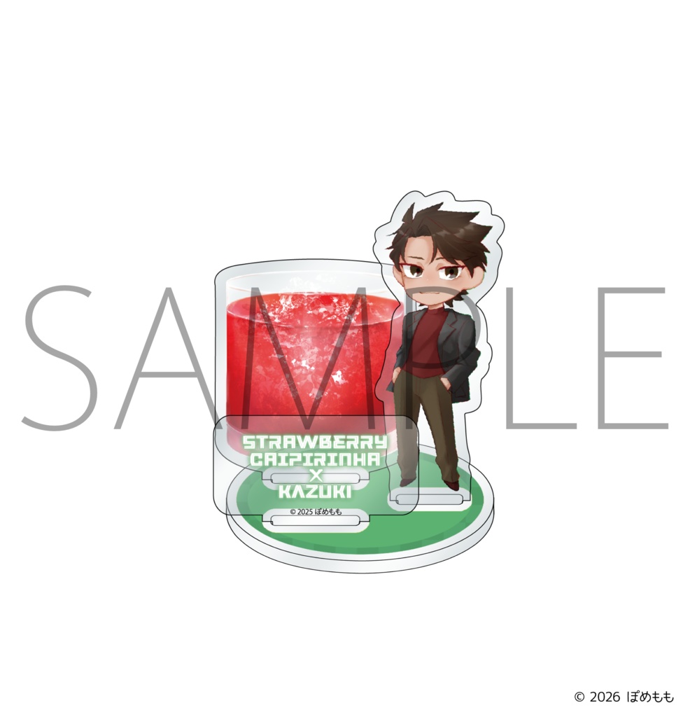 【受注販売】『ぽめもも』バースデーカクテルアクリルスタンド 沼田和希