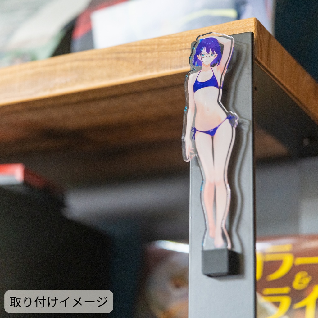 冷蔵庫にアクスタが飾れる!【マグぴたくん】アクスタ用マグネット台座!