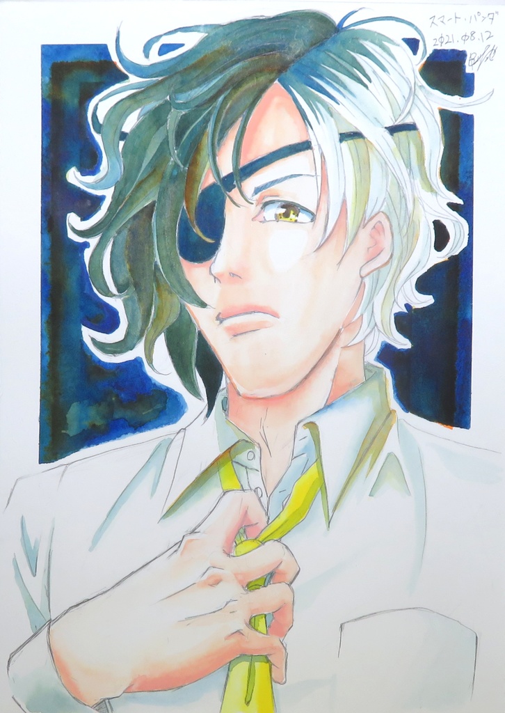 水彩原画【一次創作キャラ】