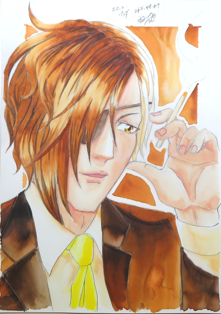 水彩原画【一次創作キャラ】