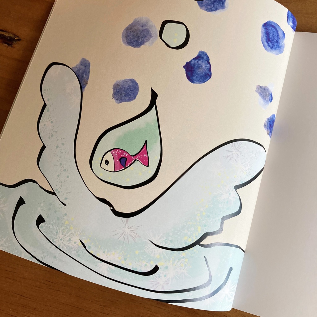 さかなとてがみ絵本 送料込み