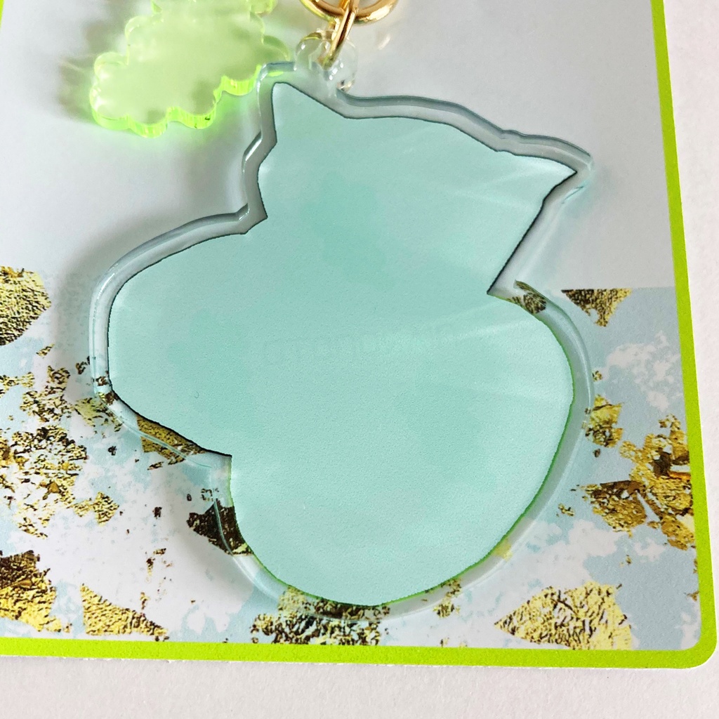 マスカットなねこ アクリルキーホルダー