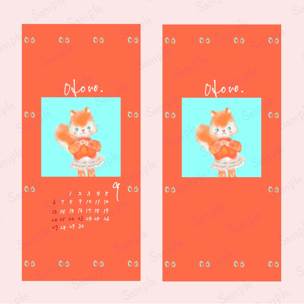 2026年デジタル版カレンダー「きゃわ♡っていいなキャレンダー2026」スマホ壁紙サイズ