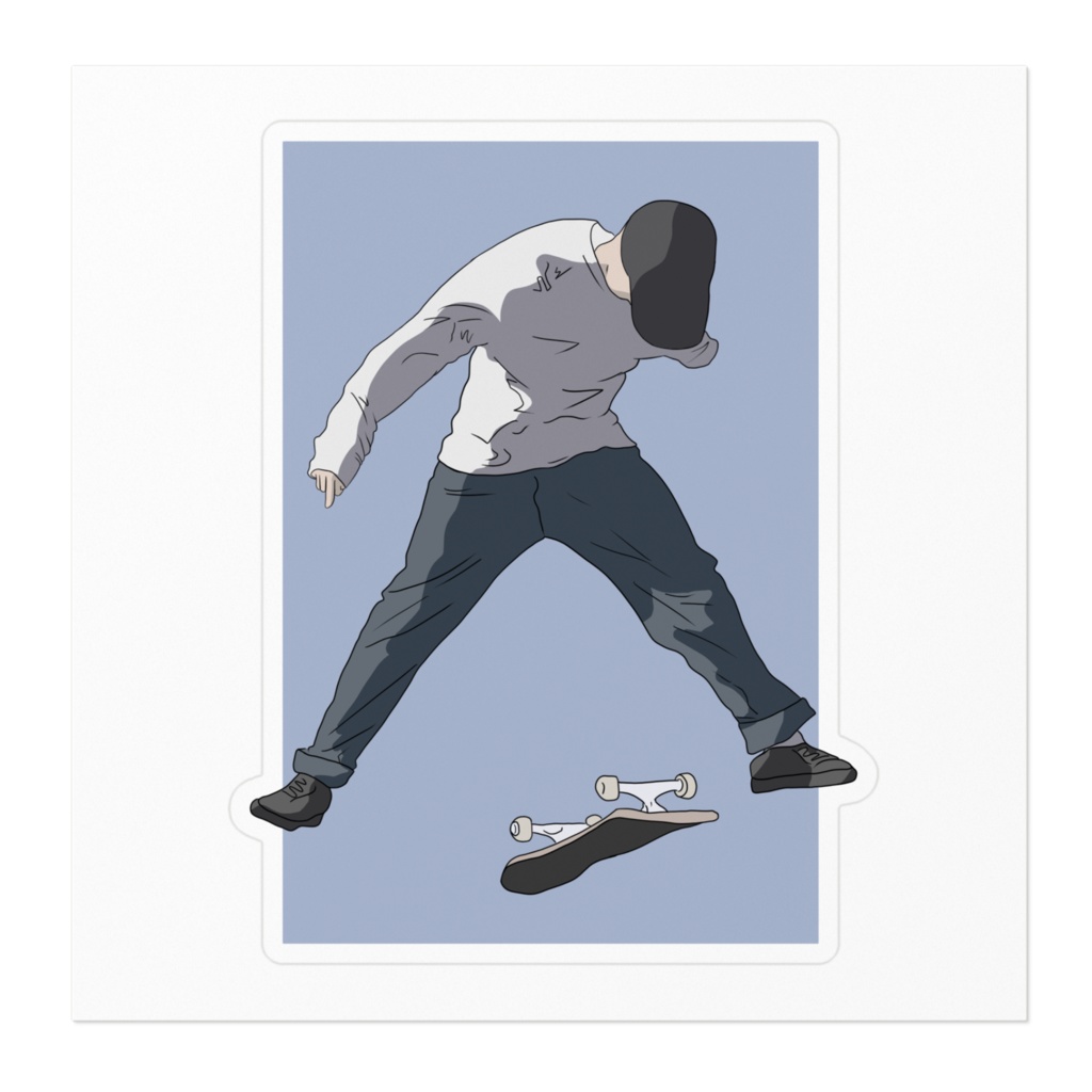 れいすけステッカー