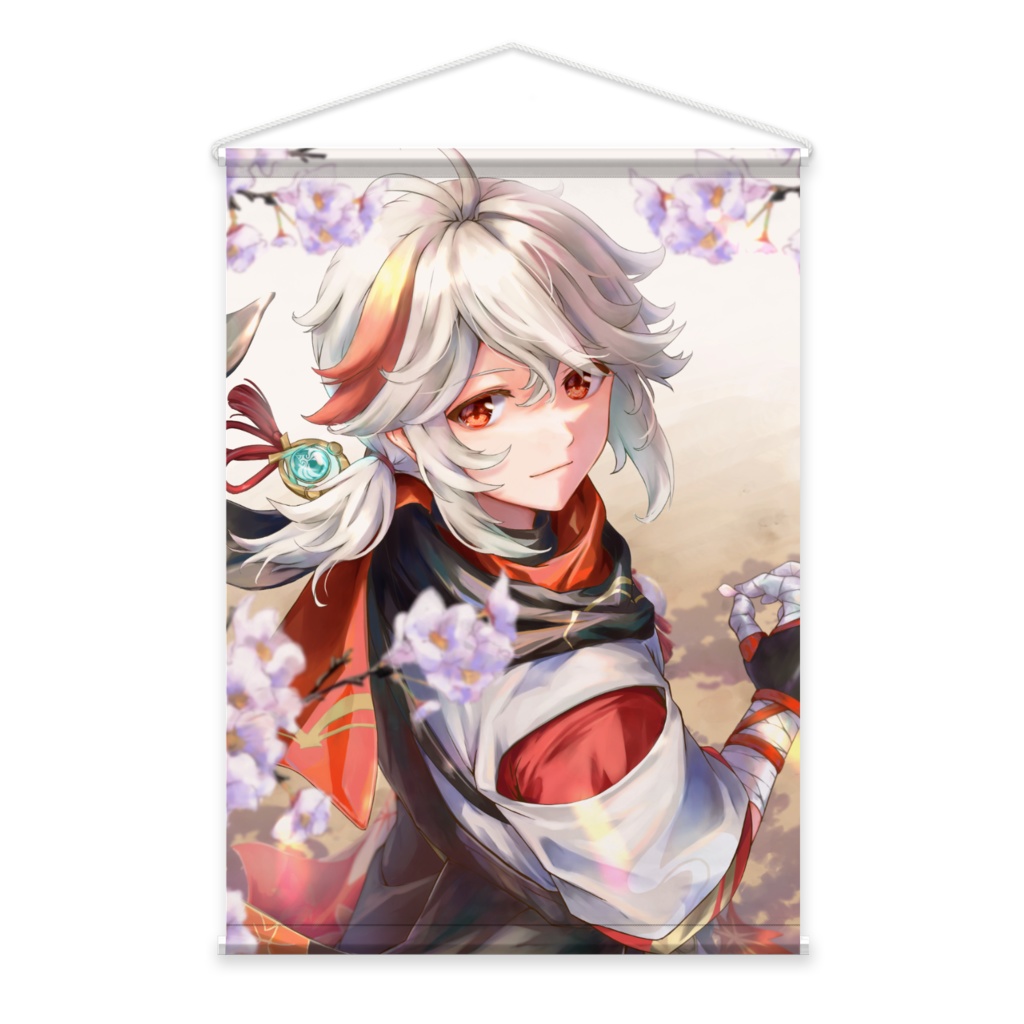 楓原万葉 桜 タペストリー