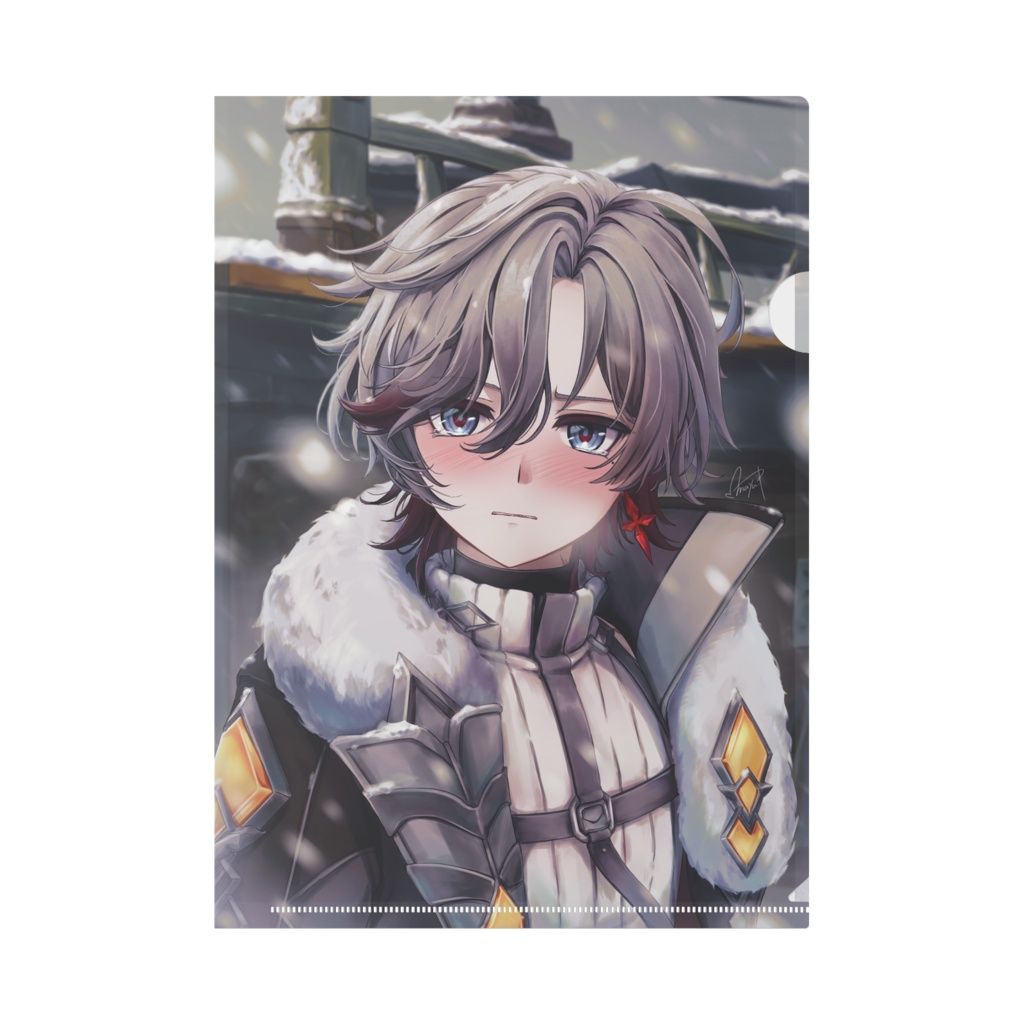 原神　イルーガ　クリアファイル