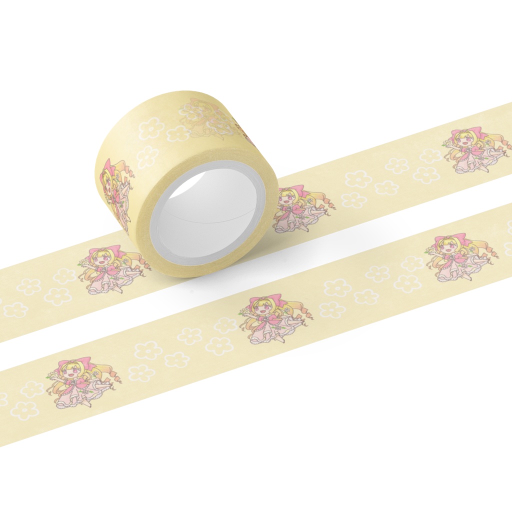 お花畑マスキングテープ