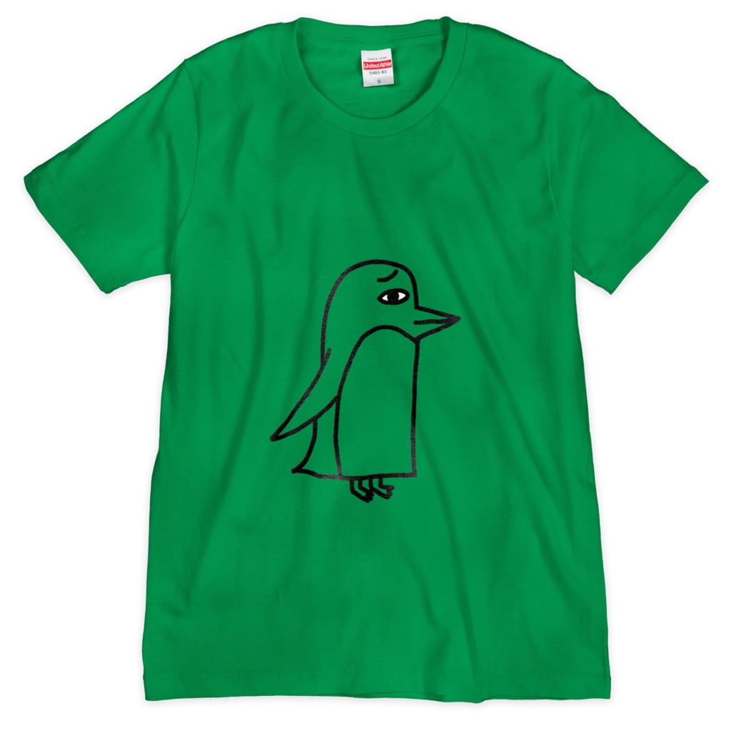ペンギシTシャツ(シルクスクリーン刷り)