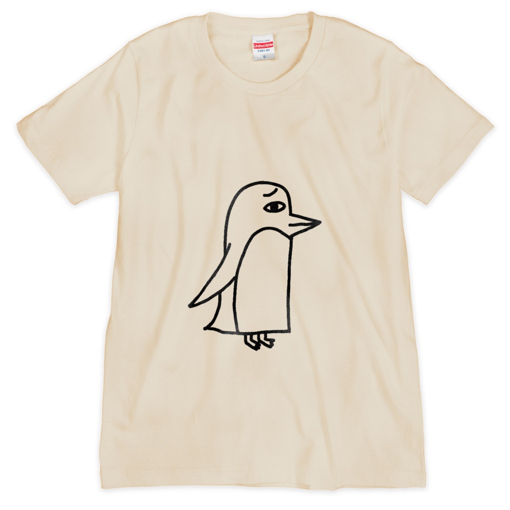 ペンギシTシャツ(シルクスクリーン刷り)