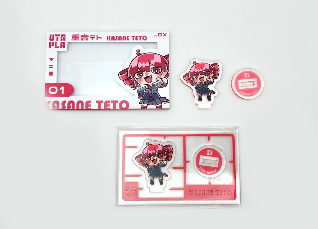 プラモ風ミニアクリルスタンド UTAPLA【第1弾】