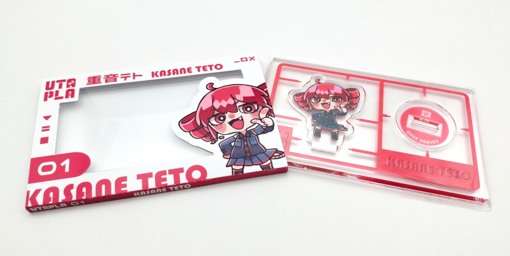 プラモ風ミニアクリルスタンド UTAPLA【第1弾】