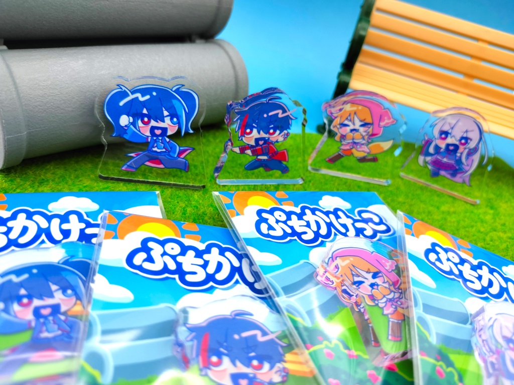 ミニアクリルブロック ぷちかけっこ【第1弾】