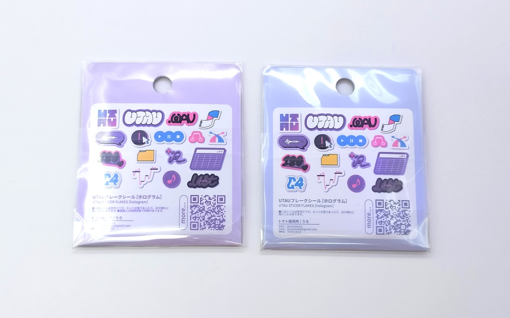 UTAUイメージフレークシール【ORIGINAL】