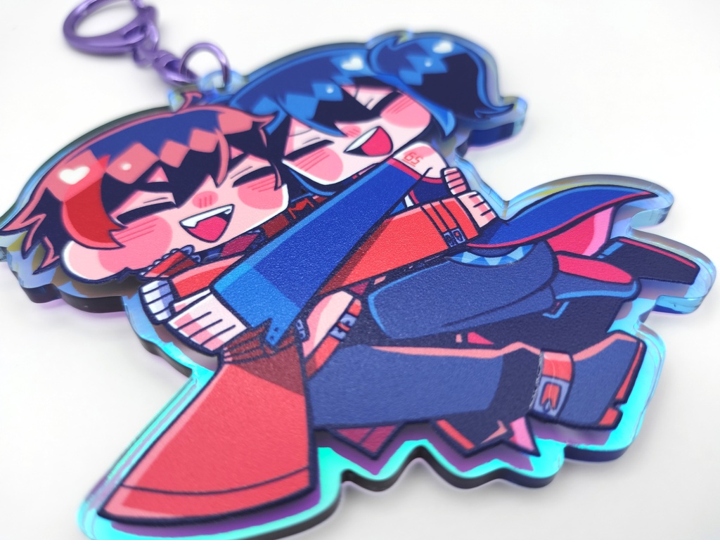 欲音ルコ&ルーク アクリルキーホルダー