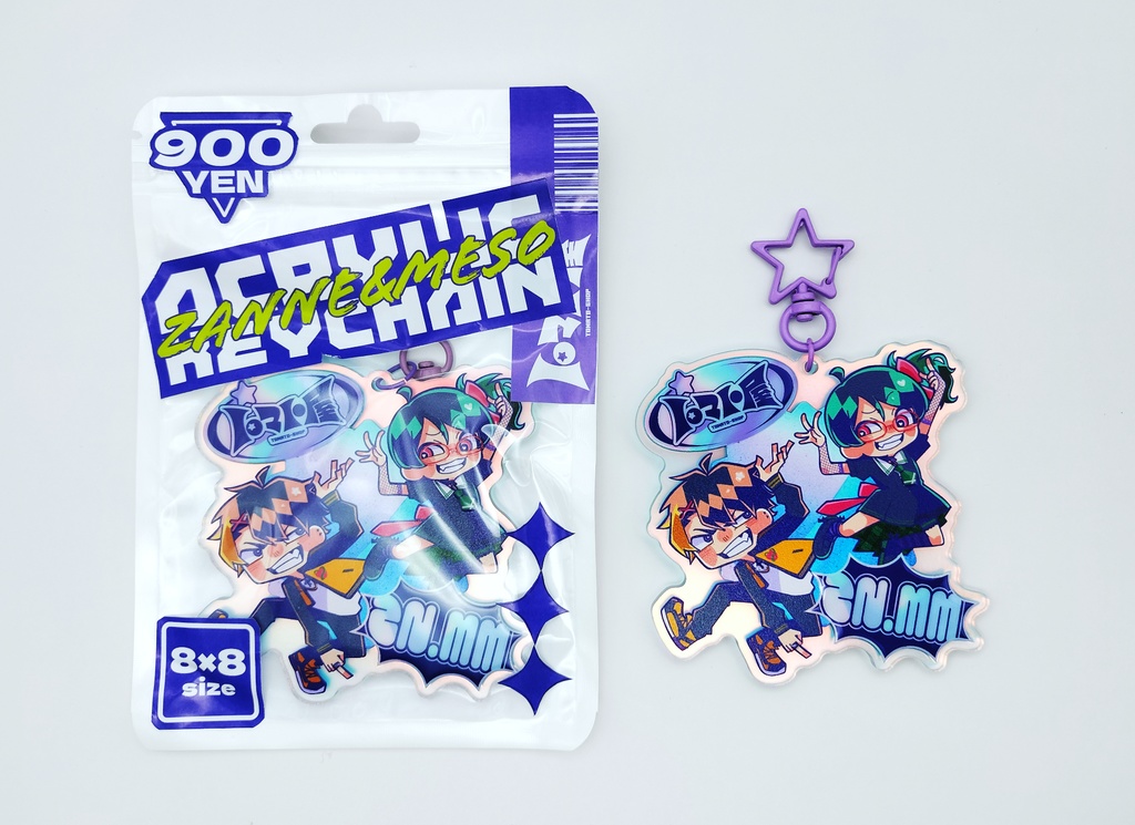 残音ンダ&雌奏マガ アクリルキーホルダー