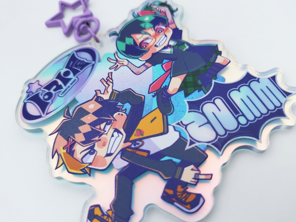 残音ンダ&雌奏マガ アクリルキーホルダー