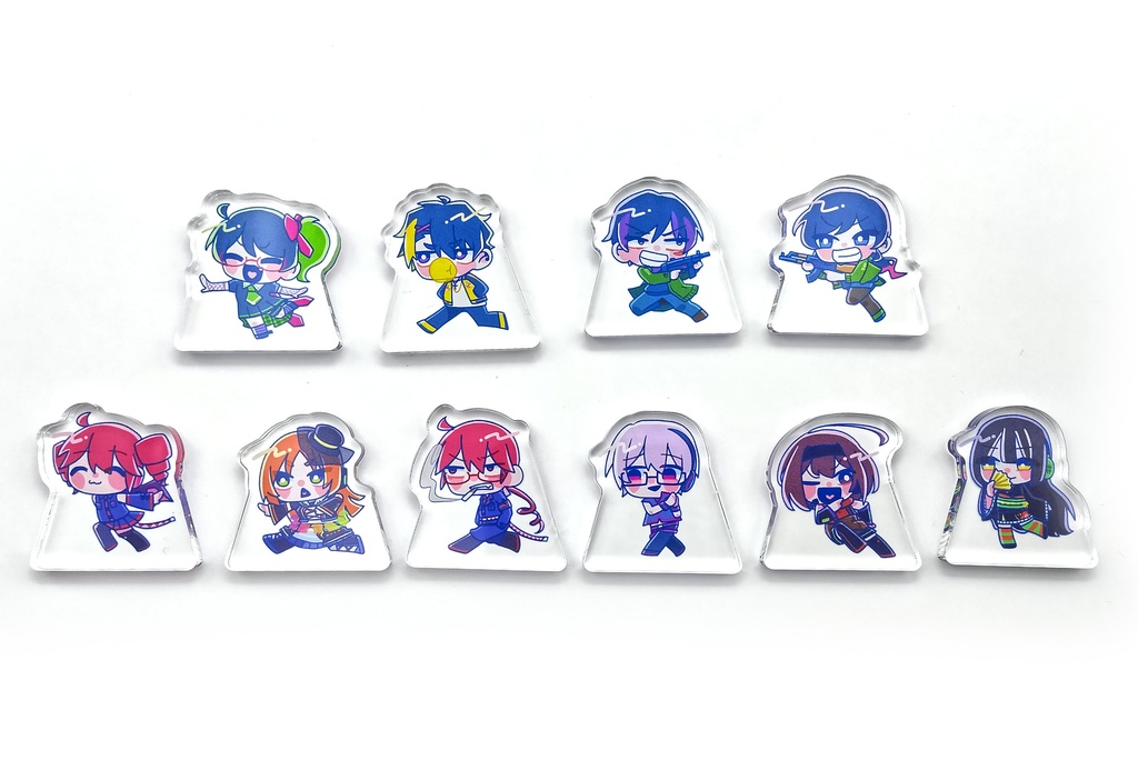 ミニアクリルブロック ぷちかけっこ【第2弾】